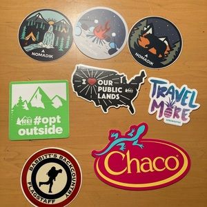 113 Rare Hard to Find Assorted Travel Outdoor Nature VSCO Schitts Creek stickers
